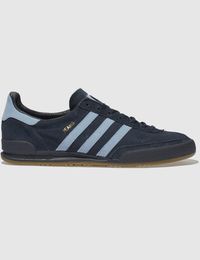 Adidas navy & pl blue jeans trainers online