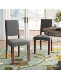 Erich Upholstered Dining Chair Marlow Home Co from Wayfair