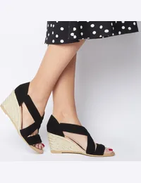 Office black wedges online