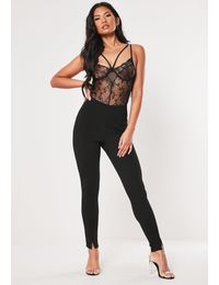 Missguided fashion skinny fit cigarette trousers