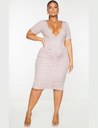 PrettyLittleThing Plus Size Dresses Curve Dresses DealDoodle