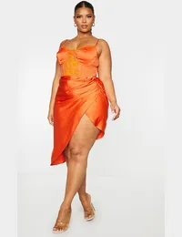 PrettyLittleThing Plus Size Dresses Curve Dresses DealDoodle