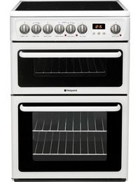 HAE60PS Electric Cooker Ceramic Hob Double Oven from Sonic Direct