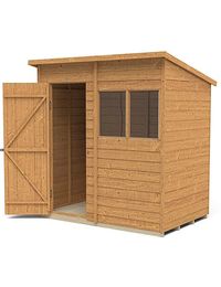 6x4 Pent Shed with Reverse Window from Jd Williams