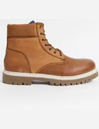 Lacoste mens upton hiker leather boots best sale