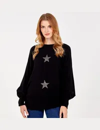 Debenhams black jumper hotsell