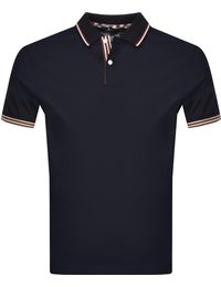 Cory Vicuna Tipped Polo T Shirt Navy from Mainline Menswear