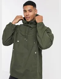 Forest overhead jacket in khaki from ASOS