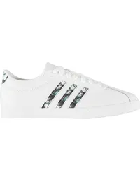 Adidas court set leather ladies trainers hotsell