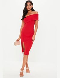 Missguided Red Dress up to 80 off DealDoodle