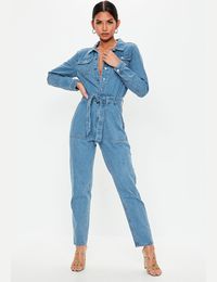 Missguided Denim Jumpsuit Playsuit Price from 10 DealDoodle