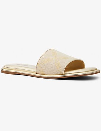 Shop Women's Michael Kors Slide Sandals up to 80% Off | DealDoodle