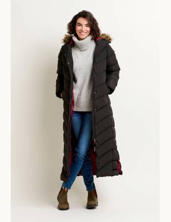 Warehouse longline hot sale padded coat