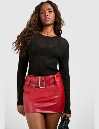 QZ Lady - High-Waist Mini Skirt