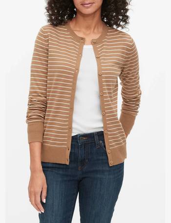 gap striped cardigan