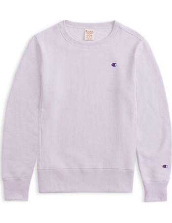 purple champion crew neck