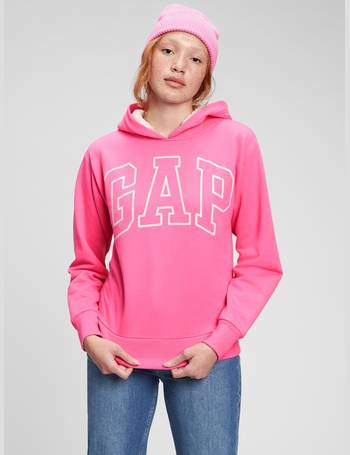 gap pink hoodie womens