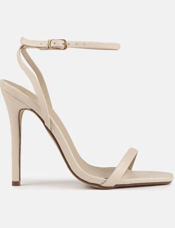 Missguided nude cheap heels