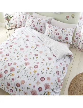 Catherine Lansfield Jasmine Floral Duvet Set - Single