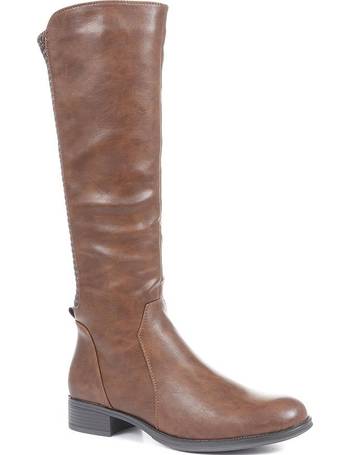 Pavers brown knee outlet high boots