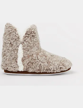 debenhams womens slipper boots