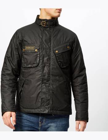 barbour lever wax jacket