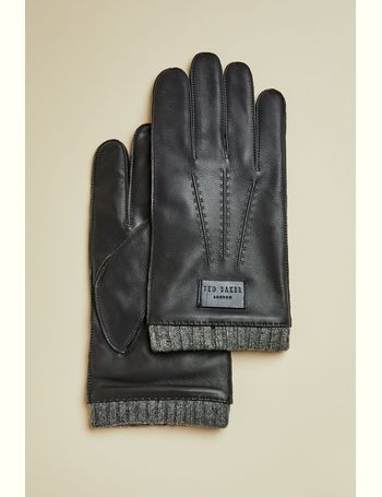 ted baker mens leather gloves