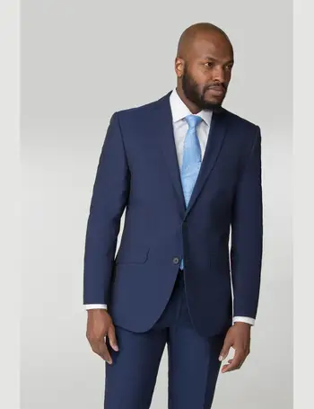 Occasions, Blue Tailor Fit Men's Suit Trousers