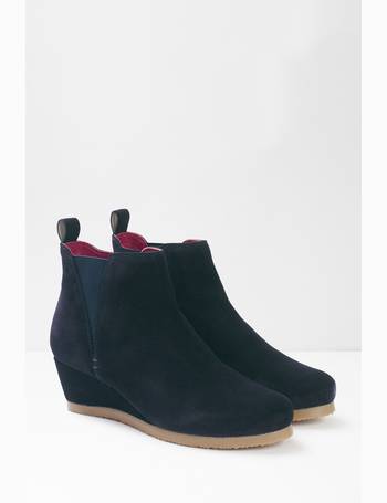 White stuff wedge on sale boots