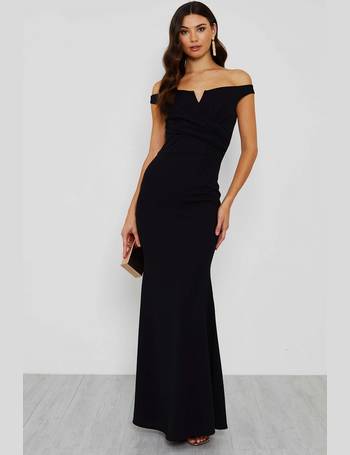 WalG Bardot Slim Fit Midi Dress