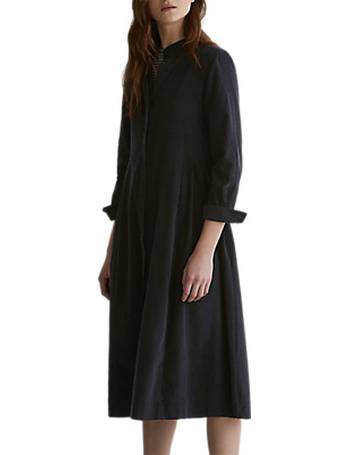 toast needlecord shirt dress