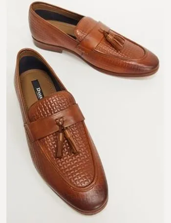 dune barnacle leather driving loafers