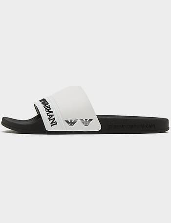 Shop Emporio Armani EA7 Men s Slide Sandals up to 95 Off DealDoodle