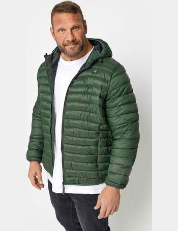 BadRhino Big & Tall Mens Plus Size Khaki Green Bomber Jacket