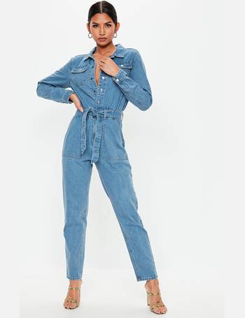 missguided cord jumpsuit