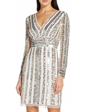 Shop Adrianna Papell Women s Long Sleeve Sequin Dresses up to 80