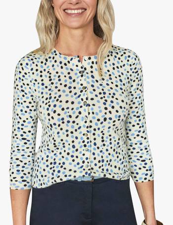pure collection cropped cardigan