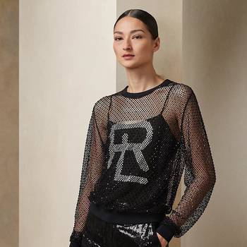 Shop Ralph Lauren Women's Black Blouses up to 80% Off | DealDoodle