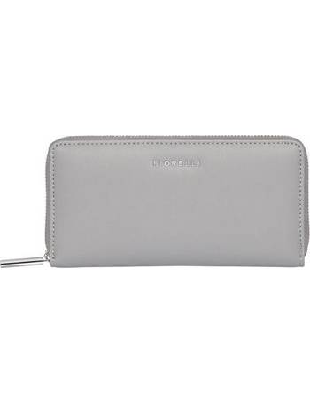 fiorelli city zip around purse black