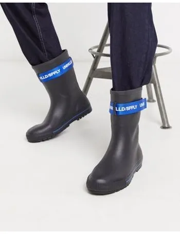 asos wellies mens