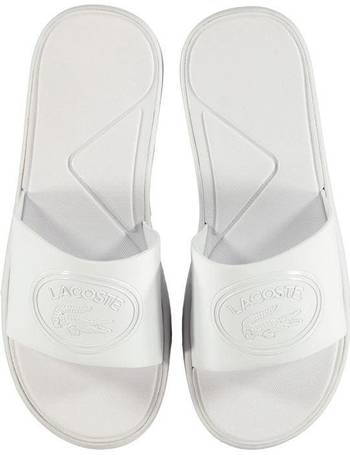 lacoste l30 sliders white