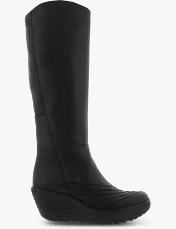 fly london sher tall boots black