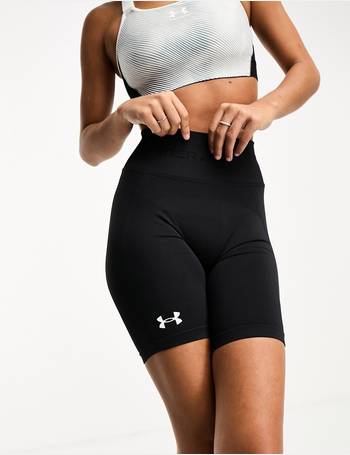 Under Armour Training Rush seamless 7/8 crop leggings in black