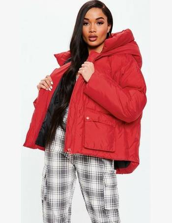 missguided red jacket