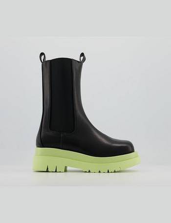 Raid adelina black chunky studded chelsea boots online