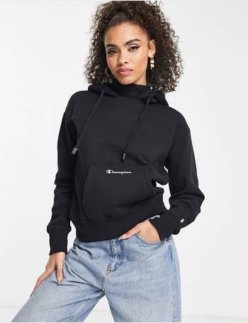 Shop ASOS Women's Black Cropped Hoodies up to 85% Off