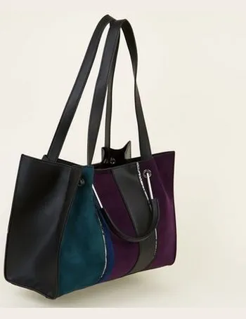 purple bag new look