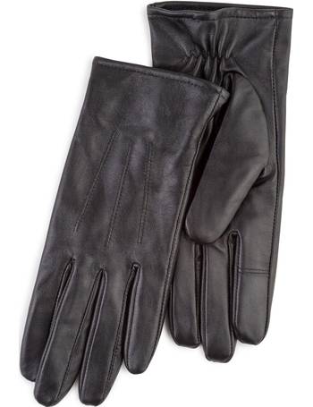 black leather gloves debenhams