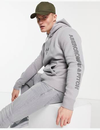 Abercrombie & Fitch giants crew neck sweatshirt in grey – Bvboel