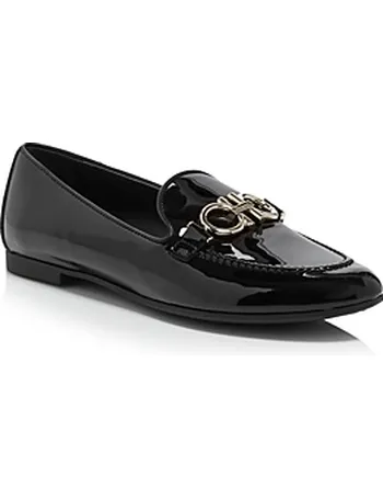 trifoglio patent leather loafers